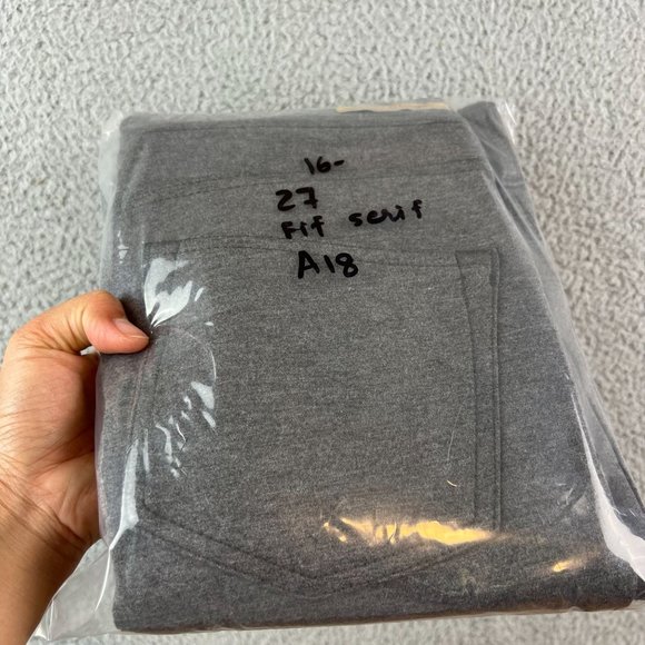 Pilcro and the Letterpress pant Sz 27 Serif Gray Moto Pants - Picture 10 of 10